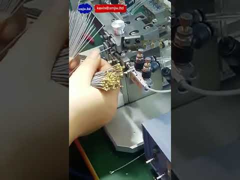 Machine de Crimpage Automatique pour Câbles Coaxiaux I-PEX - Haute Précision
