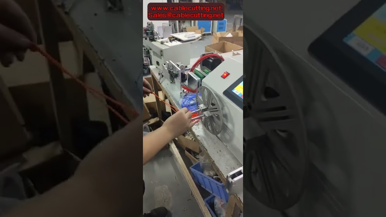Machine à nouer et enrouler les câbles PVC - Enrouleuse manuelle et automatique
