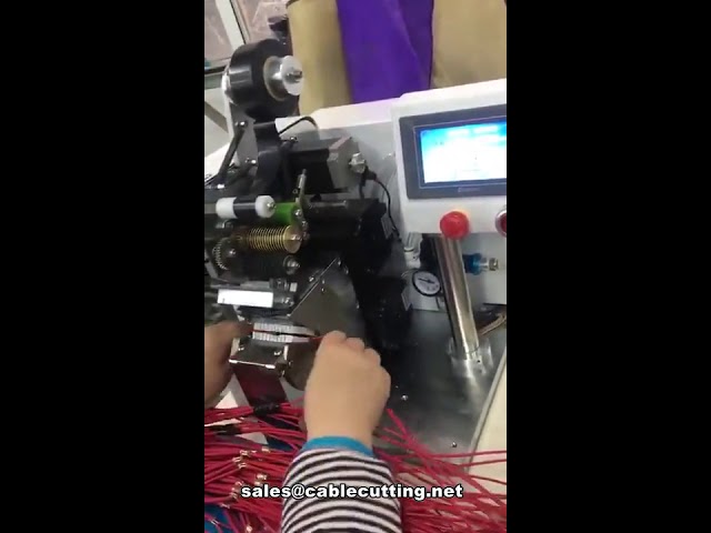 Machine d'enrubannage à grande vitesse pour faisceaux de câbles – Enrouleuse de points et de jonctions
